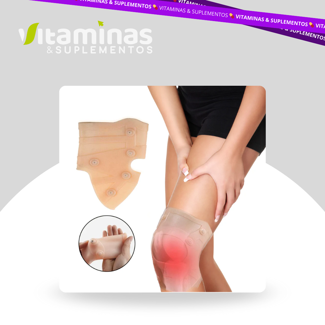 Rodillera Protectora Magnética de Silicona